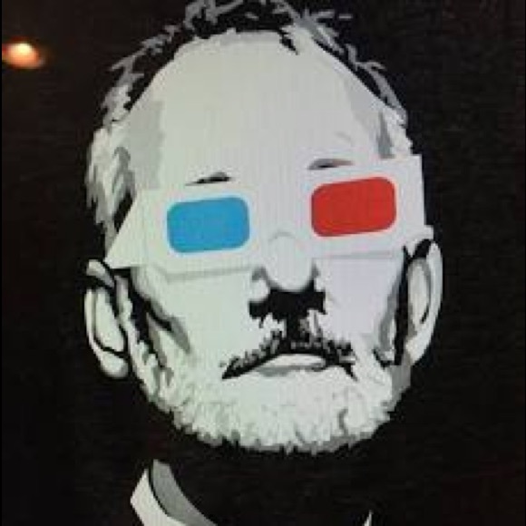 Bill Murray 3D glasses chive tee - Picture 1 of 7